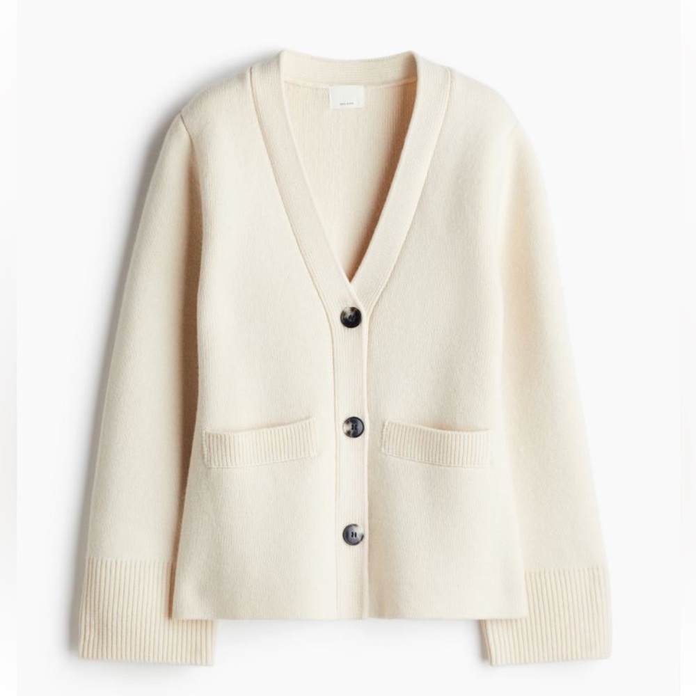 NWT H&M Knit Wool Cardigan VIRAL